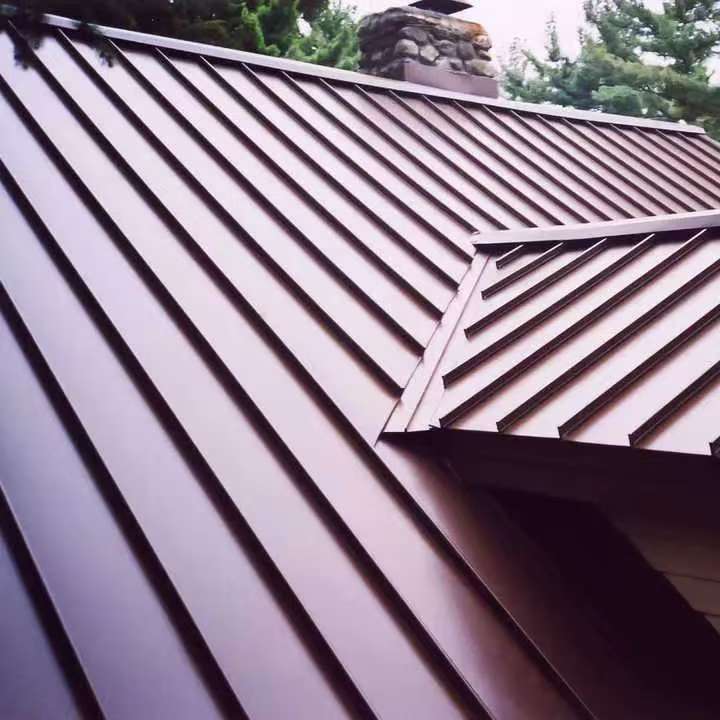 Coil coatings for building roof panels