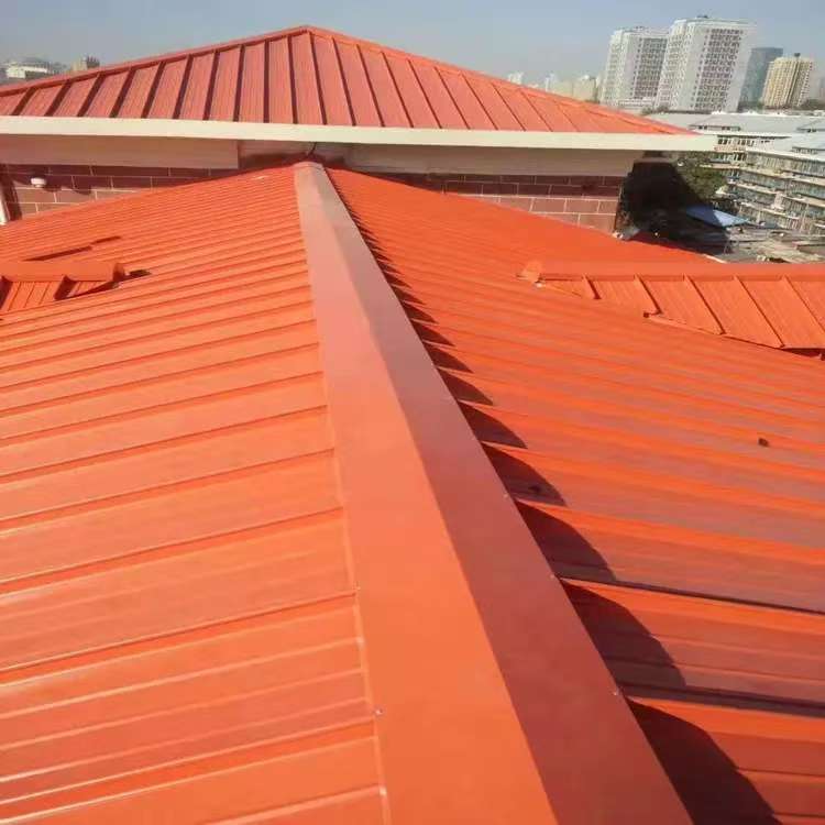 Coil coatings for building roof panels